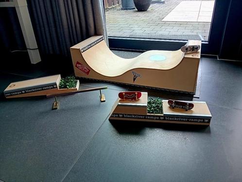 Blackriver fingerboard set – zo goed als nieuw! Ramp, boxen,, Verzamelen, Speelgoed, Zo goed als nieuw, Ophalen