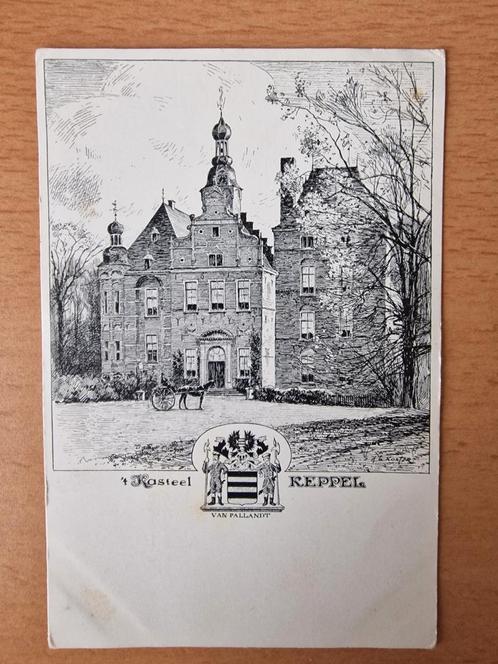 Kasteel Keppel adellijke familie Van Pallandt, Laag-Keppel, Verzamelen, Ansichtkaarten | Nederland, Ongelopen, Gelderland, 1920 tot 1940