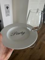 Riviera maison party borden 4 stuks, Ophalen of Verzenden, Zo goed als nieuw, Bord(en), Overige stijlen