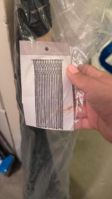 Macrame Deurgordijn | Zwart of Beige 90x200cm beide 2stuks! beschikbaar voor biedingen