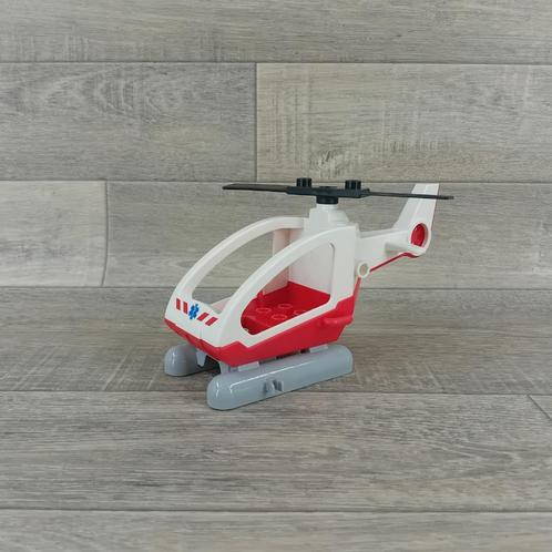 duplo reddingshelicopter, Kinderen en Baby's, Speelgoed | Duplo en Lego, Zo goed als nieuw, Duplo, Ophalen of Verzenden