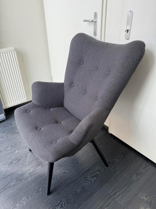 Mooie Fauteuil Arne antraciet grijs nieuw nooit op gezeten!, Huis en Inrichting, Banken | Sofa's en Chaises Longues, Zo goed als nieuw