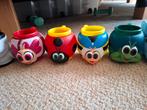 Drinkbekers thema Bollo, Peppa, Insecten, Eenh. traktatie, Ophalen of Verzenden, Zo goed als nieuw, Versiering, Verjaardag