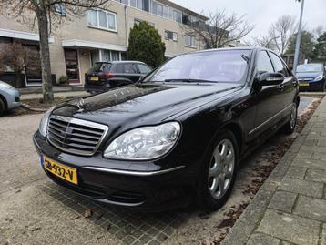 Mercedes-Benz S-Klasse 5.0 S500 4-MATIC AUT 2002 Zwart beschikbaar voor biedingen