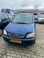Opel Zafira 1.8 16V 2003 Blauw 7 persoons, Auto's, Opel, Voorwielaandrijving, 65 €/maand, 125 pk, 4 cilinders