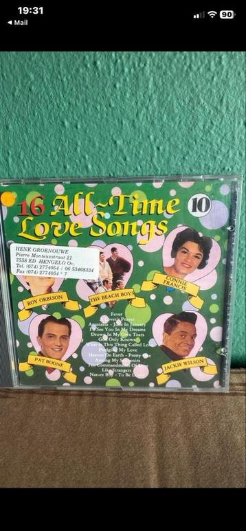 16 All-Time Love Songs 10. - CD beschikbaar voor biedingen