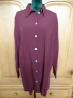 blouse - maat 46 / 48 - bordeaux rood, Kleding | Dames, Grote Maten, Blouse of Tuniek, Nieuw, Ulla Popken, Ophalen of Verzenden
