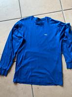 Vans shirt lange mouwen maat M, Kleding | Heren, T-shirts, Ophalen of Verzenden, Zo goed als nieuw, Blauw