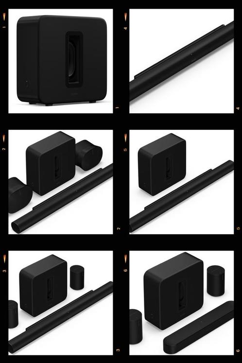 Sonos sets Z/W, Audio, Tv en Foto, Luidsprekers, Nieuw, 120 watt of meer, Sonos, Ophalen of Verzenden