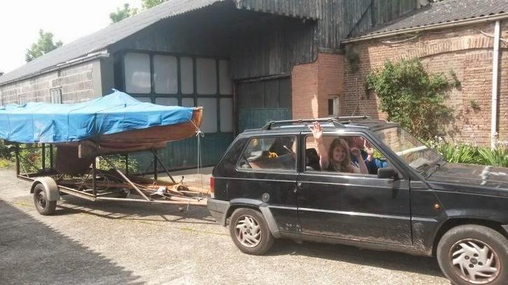 16m2 zeilboot BM opknapper, Watersport en Boten, Zeilen en Zeiltoebehoren, Ophalen