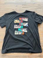 Zwart Anime T-shirt Shein Maat 158, Gebruikt, Ophalen of Verzenden, Shirt of Longsleeve, Shein