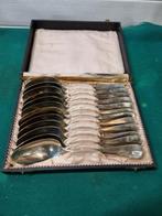 diner  lepels vintage alpacca 12 stuks  haagslofje vintage, Ophalen of Verzenden, 'T Olde Gre-j, Info@toldegrej.nl, Endepoelstraat 20f Didam