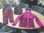 Regenpak Quechua MH500 + Rugzak bescherming, Caravans en Kamperen, Regenkleding, Ophalen of Verzenden, Zo goed als nieuw, Regenpak