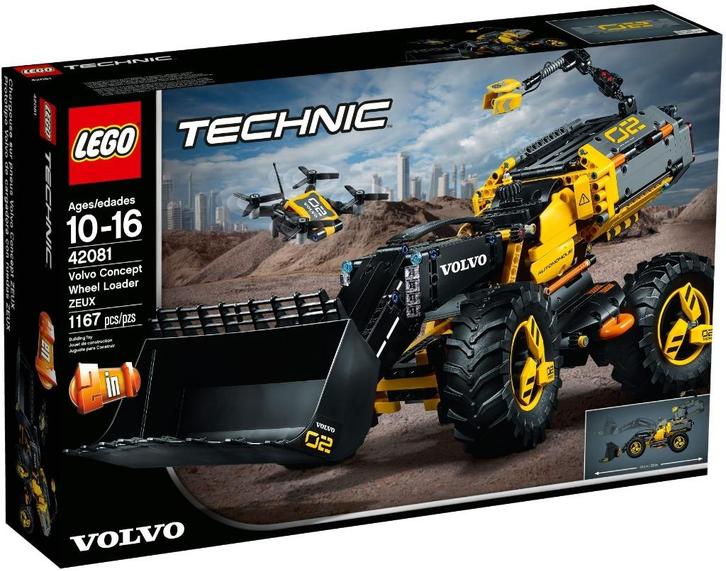 LEGO Technic 42081 Volvo Concept Wiellader Zeux * LEGOhuis, Kinderen en Baby's, Speelgoed | Duplo en Lego, Nieuw, Lego, Complete set