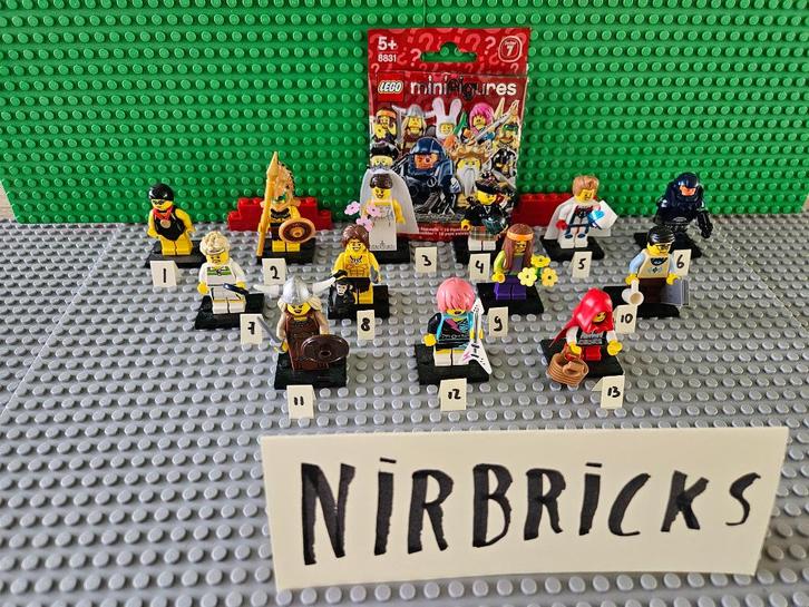 Lego 8831 verzamel minifiguren serie 7 Los, Kinderen en Baby's, Speelgoed | Duplo en Lego, Zo goed als nieuw, Lego, Complete set