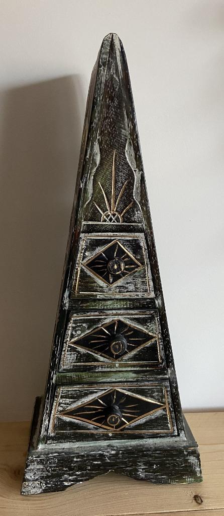 Kastje met kleine lades - Rood of Groen, Huis en Inrichting, Kasten | Overige, Nieuw, Ophalen