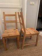 2 IKEA IVAR houten stoelen, Ophalen, Gebruikt, Twee, Overige kleuren