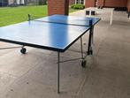 Tafeltennistafel/Pingpong tafel outdoor (merk tectonic), Ophalen of Verzenden, Zo goed als nieuw, Tafel Outdoor, Verrijdbaar