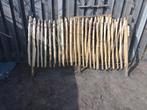 Kastanje schapenhek  5m / 100cm hoog met 7 palen 120cm, Ophalen, Hout, Tuinhek