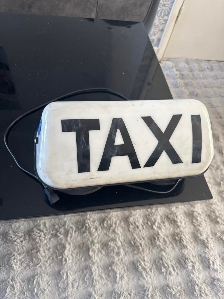 Daklamp Taxi - Originele Taxi Dakverlichting, Ophalen of Verzenden, Gebruikt