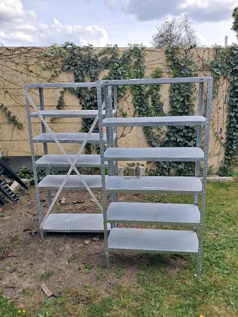 Opbergrekken, Huis en Inrichting, Kasten | Stellingkasten, Ophalen of Verzenden, Gebruikt