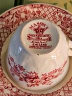 Antieke Mason's Patent Ironstone Stratford kop en schotel, Antiek en Kunst, Ophalen of Verzenden