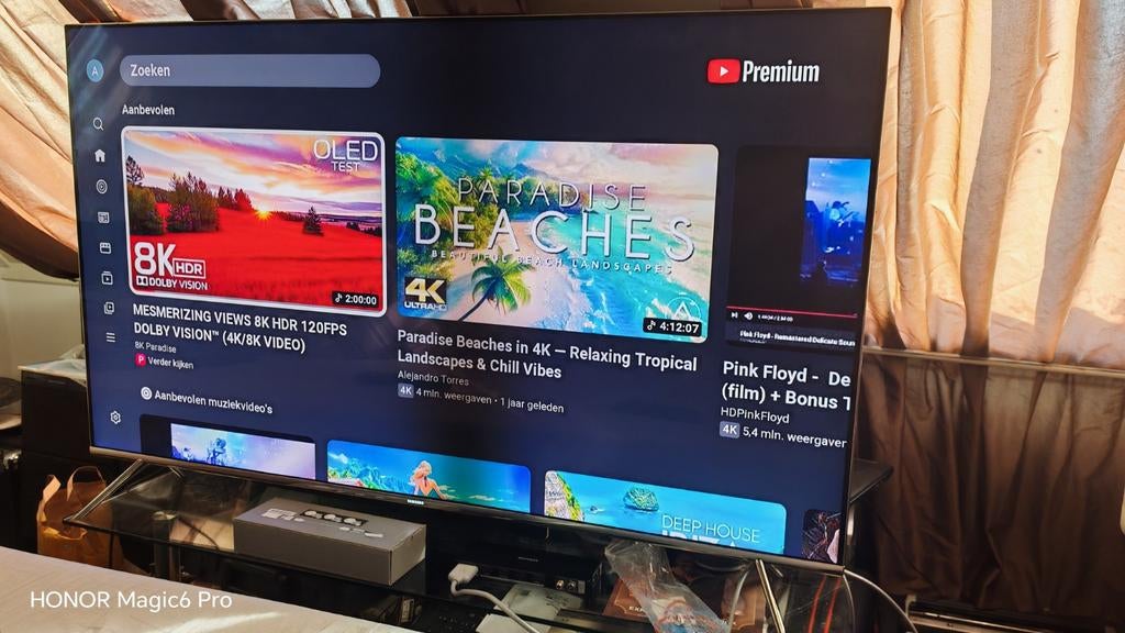 Samsung UE55KS7000 UHD TV met schaduw + One Connect Box, Audio, Tv en Foto, Televisies, Ophalen, LED, 50 Hz, Samsung