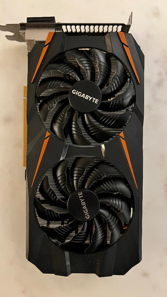 Geforce GTX 1060 Windforce 3Gb Gddr5, Computers en Software, Videokaarten, Ophalen, PCI-Express 3, Gebruikt, HDMI