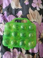 Eierdoos 12 eieren hard plastic doos