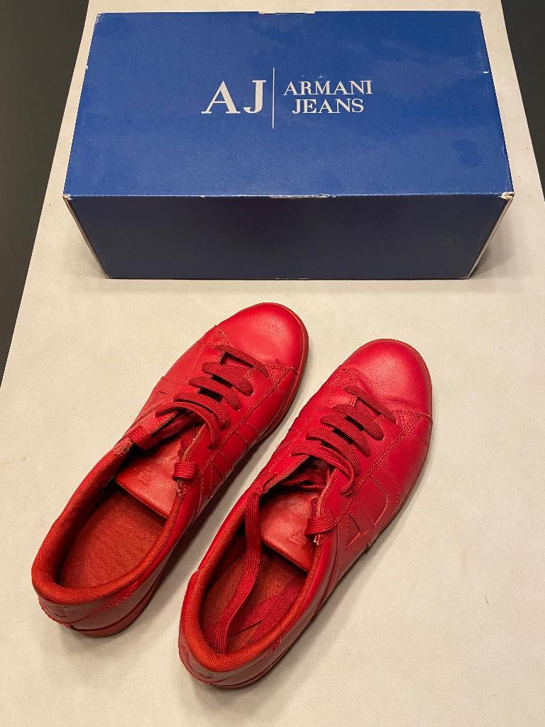 Armani jeans Sneaker low cut maat 42, Armani jeans, Overige kleuren, Sportschoenen, Ophalen of Verzenden