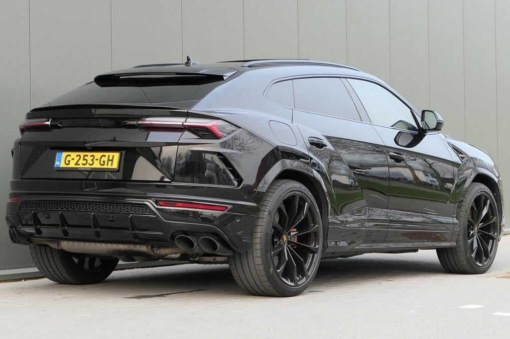 Lamborghini Urus 4.0 V8 NAP Dealer onderhouden Panorama B&O, Auto's, Lamborghini, Automaat, Urus, Gebruikt, Zwart