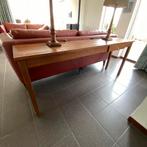 Elegante houten side table - Handig en handzaam formaat, Ophalen, Gebruikt, 100 tot 150 cm, Overige houtsoorten