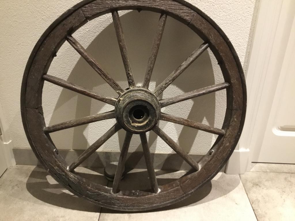 Te koop houten wiel, Ophalen of Verzenden