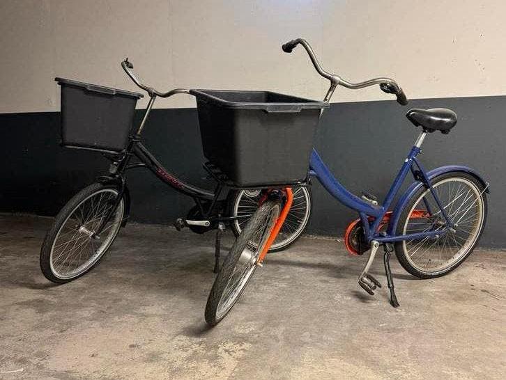 2 Azor Workcycles Transportfiets Hondenfiets Bakfiets, Fietsen en Brommers, Ophalen, Overige merken