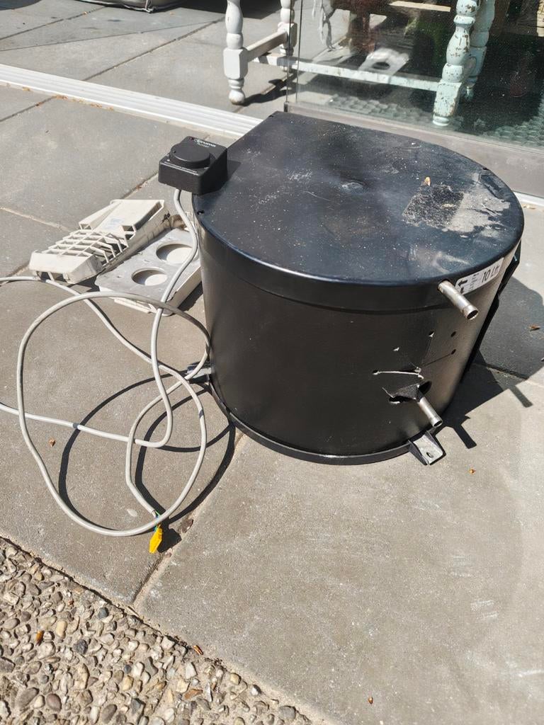 Truma 10 liter boiler, Ophalen