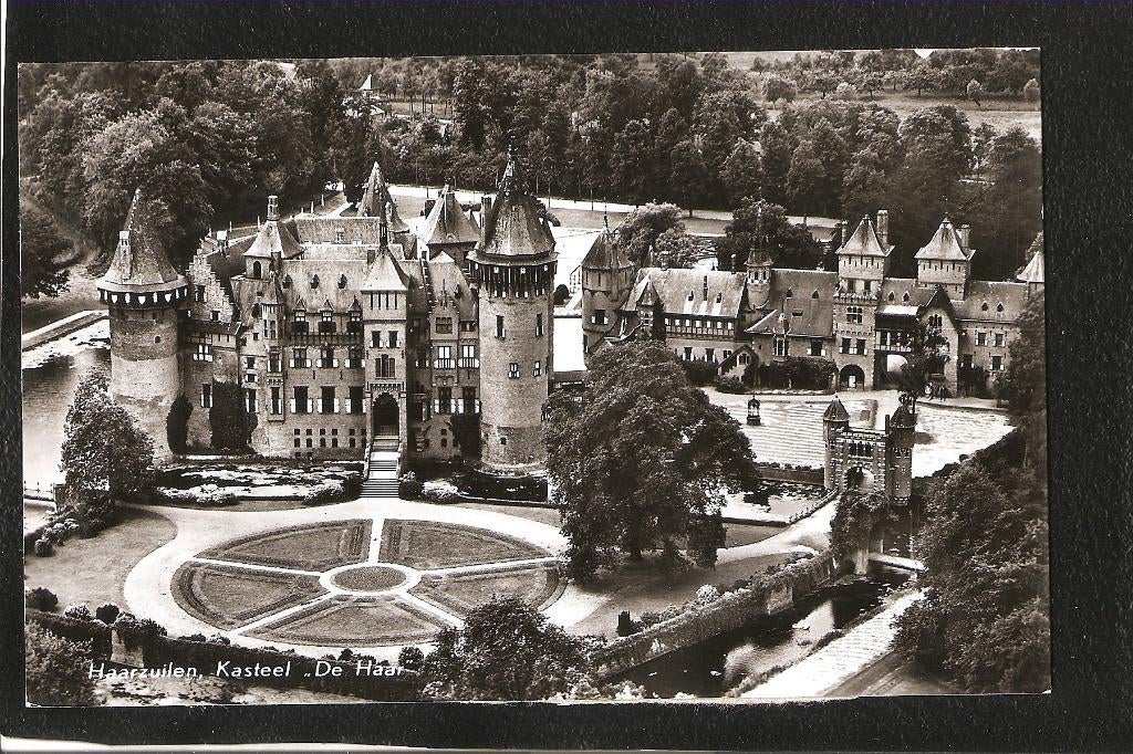 Haarzuilen, Kasteel De Haar, Verzamelen, Ansichtkaarten | Nederland, Ophalen of Verzenden, 1960 tot 1980, Ongelopen, Utrecht
