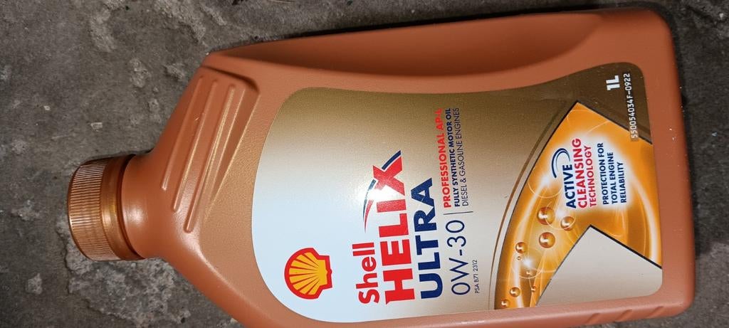 Shell Helix Ultra Professional AP-L 0W-30 motorolie, Ophalen