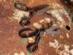 2x vintage antieke kleermakersschaar schaar Gerlach, Ophalen of Verzenden