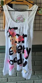 Desigual top maat M, Maat 38/40 (M), Wit, Ophalen of Verzenden, Zo goed als nieuw
