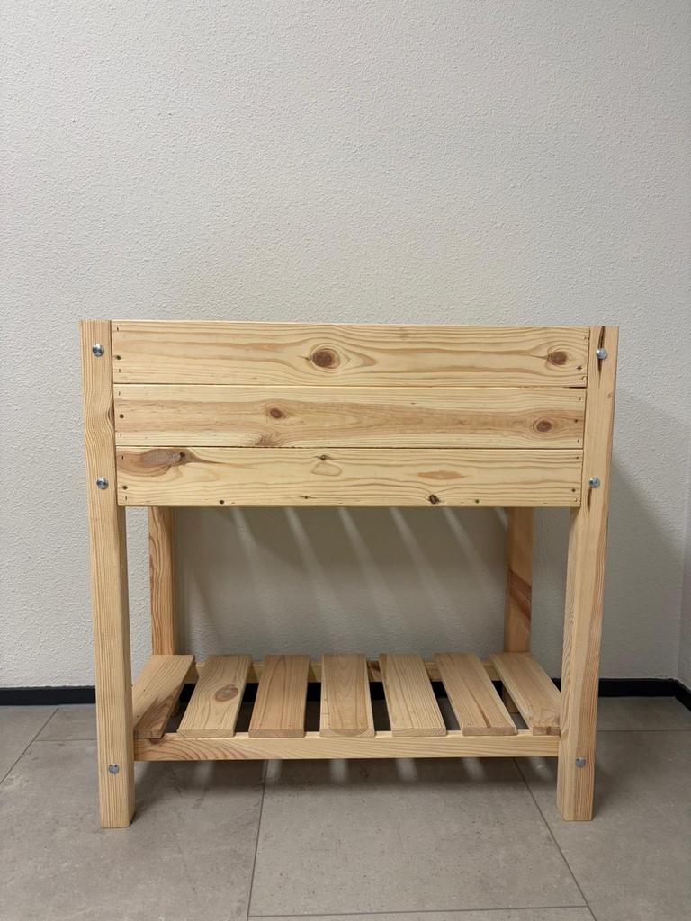 Verhoogde kweekbak van hout voor planten en kruiden, Ophalen, Nieuw, 60 tot 100 cm, 60 cm of meer