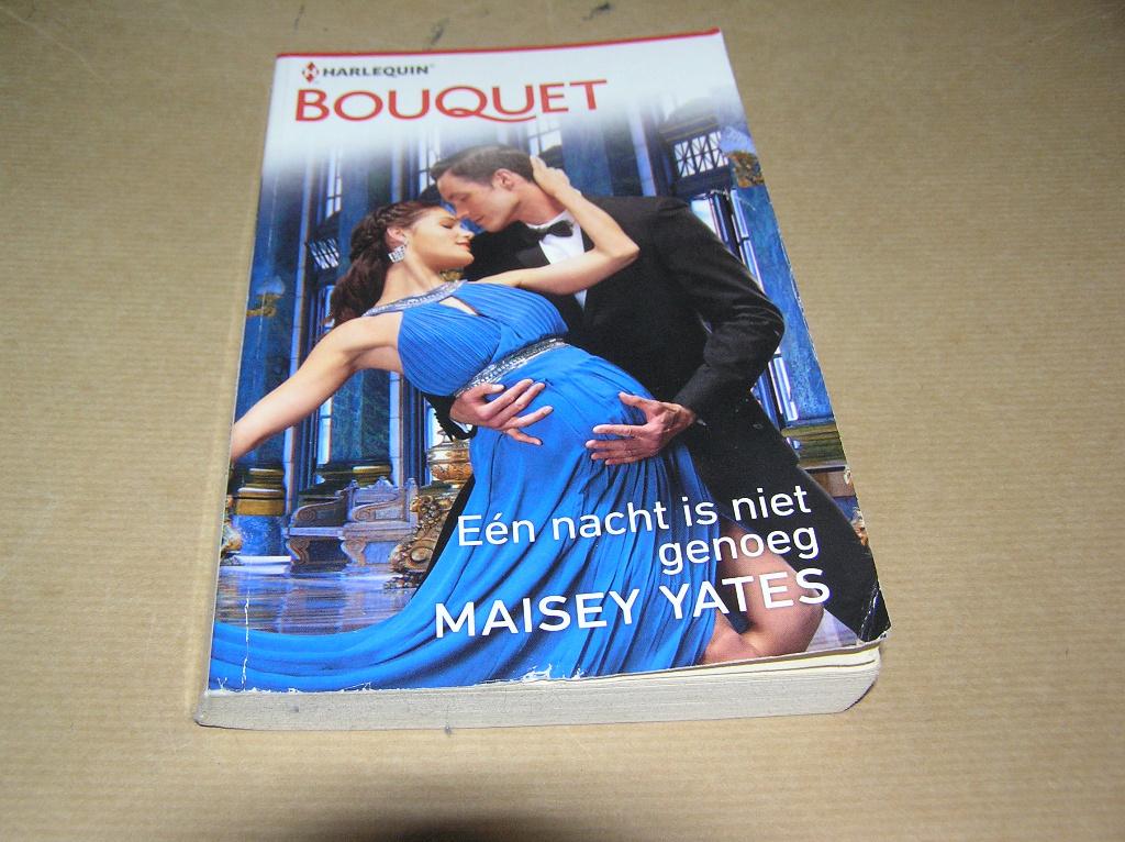  Harlequin Bouquet nr.3850 Eén nacht is niet genoeg M.Yates, Ophalen of Verzenden, Gelezen, M.Yates
