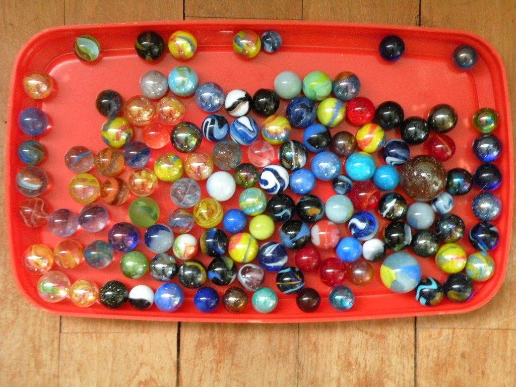 Knikkers, divers., Ophalen of Verzenden, Zo goed als nieuw