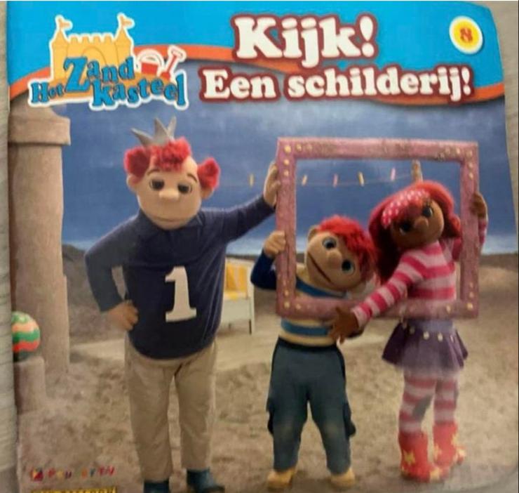 HET ZANDKASTEEL KIJK! Een schilderij - Stimuleert creativite, Boeken, Kinderboeken | Jeugd | onder 10 jaar, Gelezen, Fictie algemeen