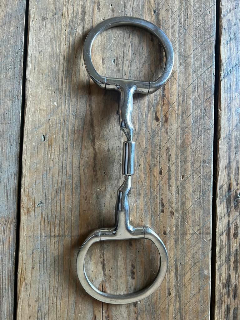 Myler bit 13,5 cm 14mm level 2, Dieren en Toebehoren, Ophalen of Verzenden, Gebruikt, Dressuur