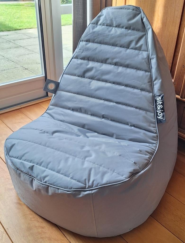 Sit&Joy Zitzak Grijs - Zo goed als nieuw, Ophalen, Zo goed als nieuw, Grijs, Zitzak