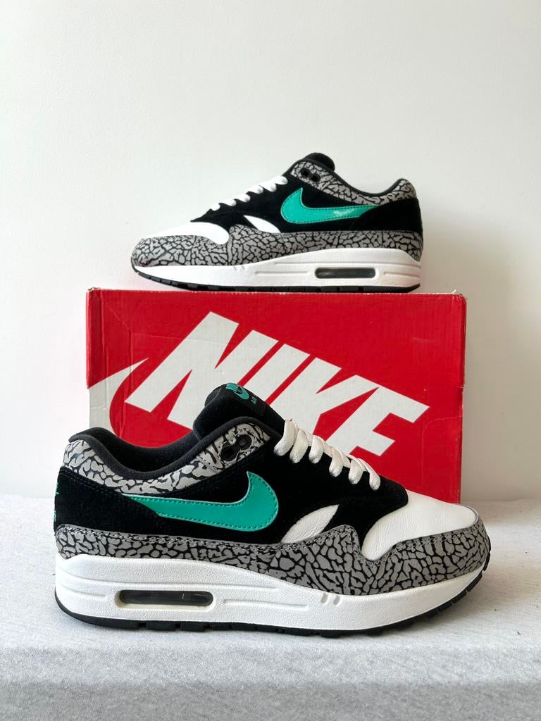 Nike Air Max 1 Atmos Elephant (EU 41), Kleding | Heren, Schoenen, Zwart, Nike, Ophalen of Verzenden, Sneakers of Gympen