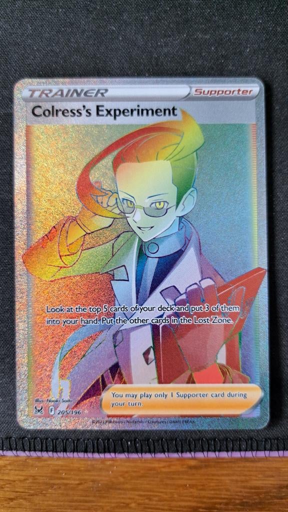 Colress's Experiment Lost Origin LOR 205 Pokémon, Verzenden, Nieuw, Losse kaart, Foil