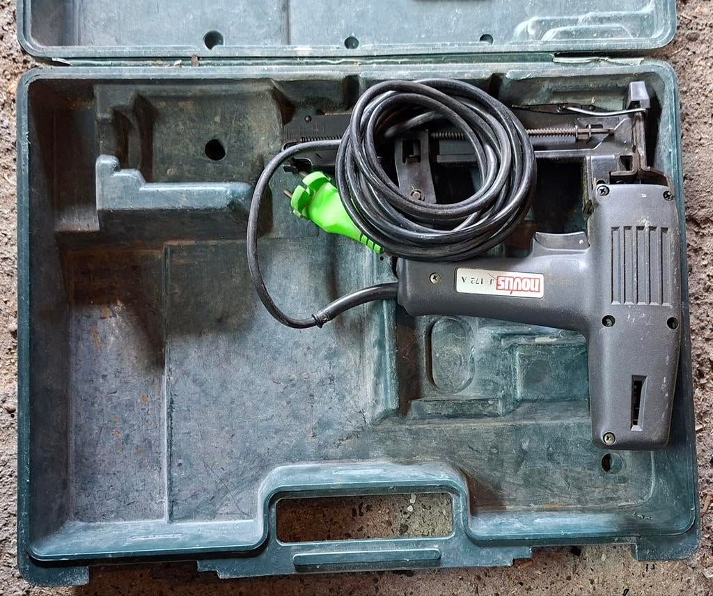 Speciale elektrische tacker van Novus J-172A, Ophalen, Gebruikt