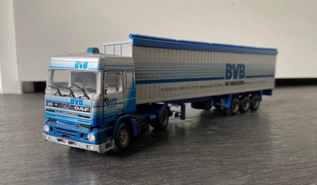DAF 95 Bas van Buuren Maasland, Ophalen of Verzenden, Zo goed als nieuw, Bus of Vrachtwagen, Lion Toys