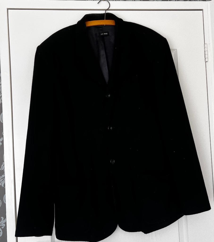 JC Rags wollen tussenjas zwart maat XXL, Zwart, Overige maten, Ophalen of Verzenden, Zo goed als nieuw